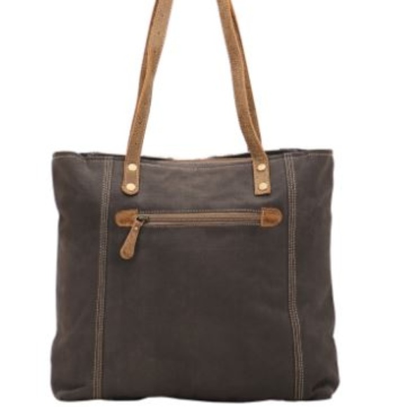 NEW Myra Bag Upcycled Canvas Tote Bag Large Purse - Picture 8 of 8